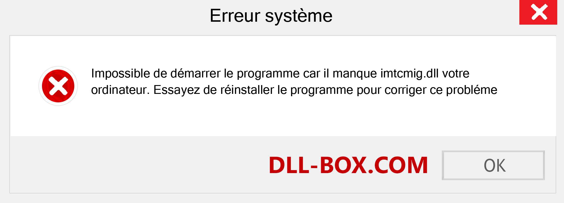 Le fichier imtcmig.dll est manquant ?. Télécharger pour Windows 7, 8, 10 - Correction de l'erreur manquante imtcmig dll sur Windows, photos, images